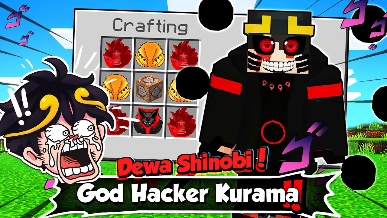 Aku Dapetin Kekuatan Yang Hanya Bisa Didapat Di Mode Creative😱 Minecraft Naruto Jedy Mega UPDATE!