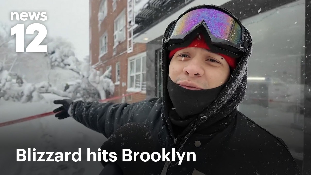 BLIZZARD of '26: Massive snowstorm downs trees, power lines in Brooklyn | News 12