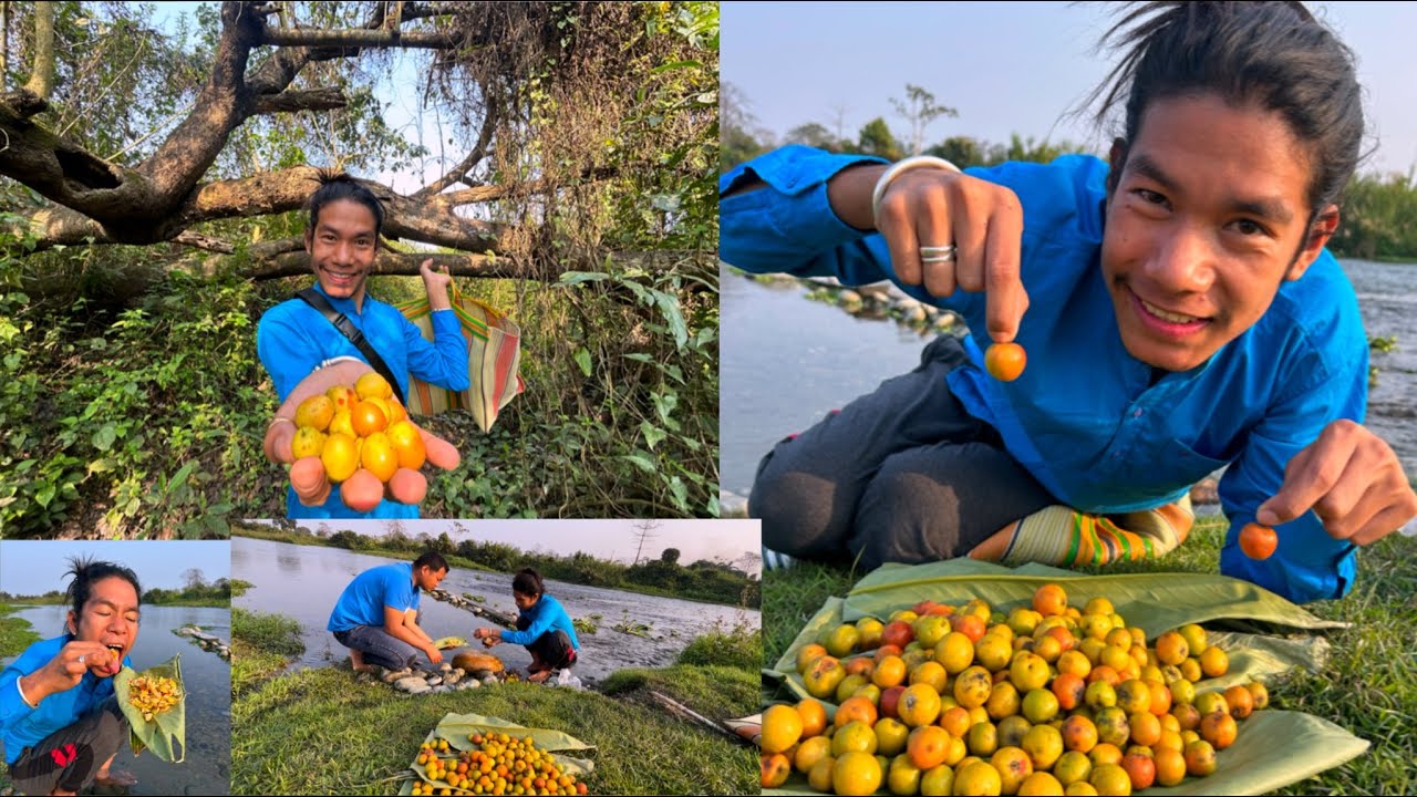 Jungle Se Tod Ke khaya fruits, 🫣🤭 || Desi style se khaya 😇🙏 || dost or me