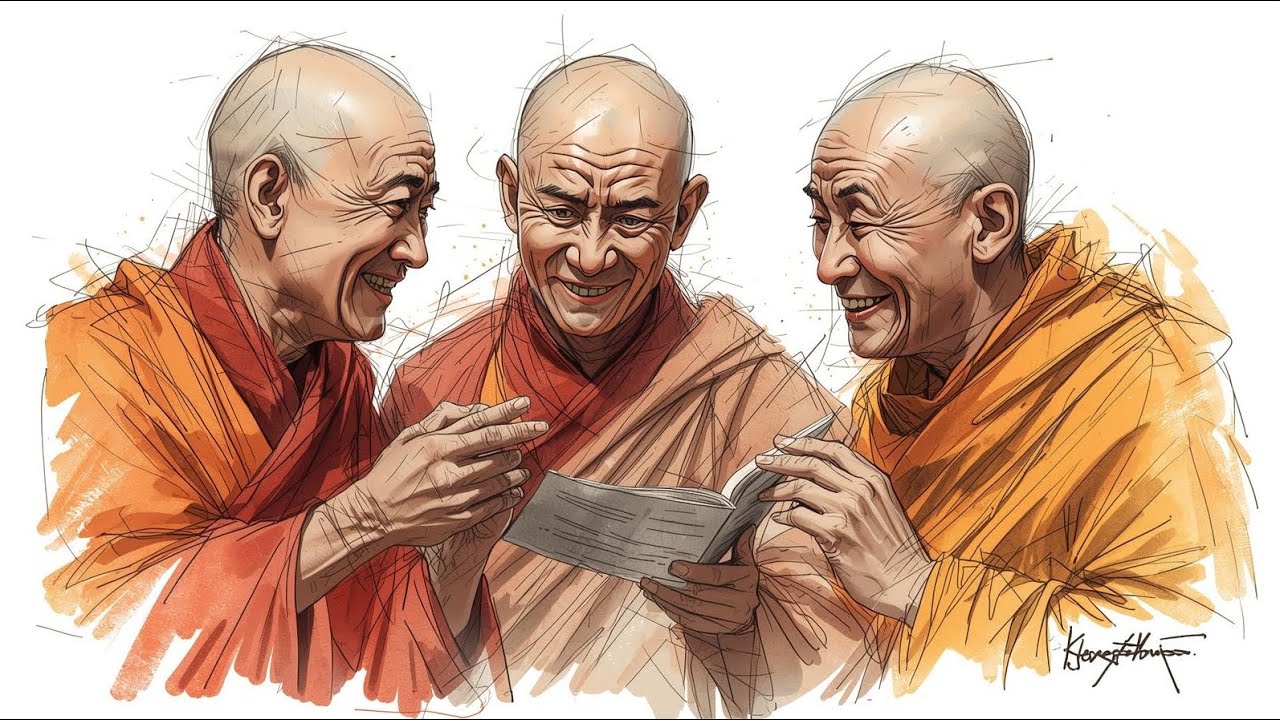 The Three Laughing Monks_ Zen Motivational life story in English language 