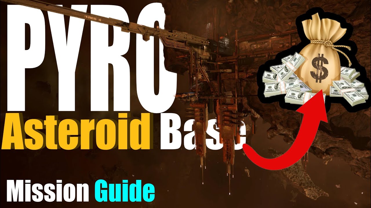 Pyro Mercenary Mission: Disable Outlaw Generators at Asteroid Base Hangar - Playtrough by an Average