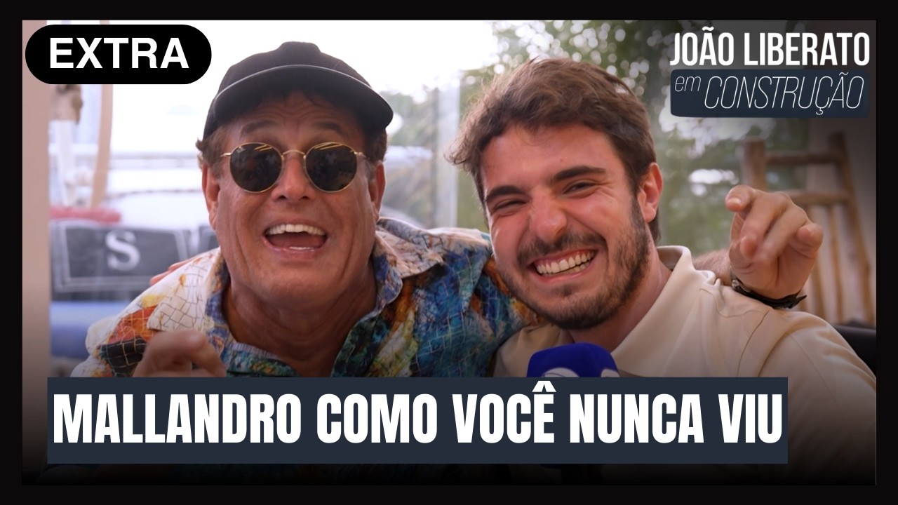 Fui &agrave; casa do S&eacute;rgio Mallandro e descobri hist&oacute;rias surpreendentes | Conte&uacute;do Extra