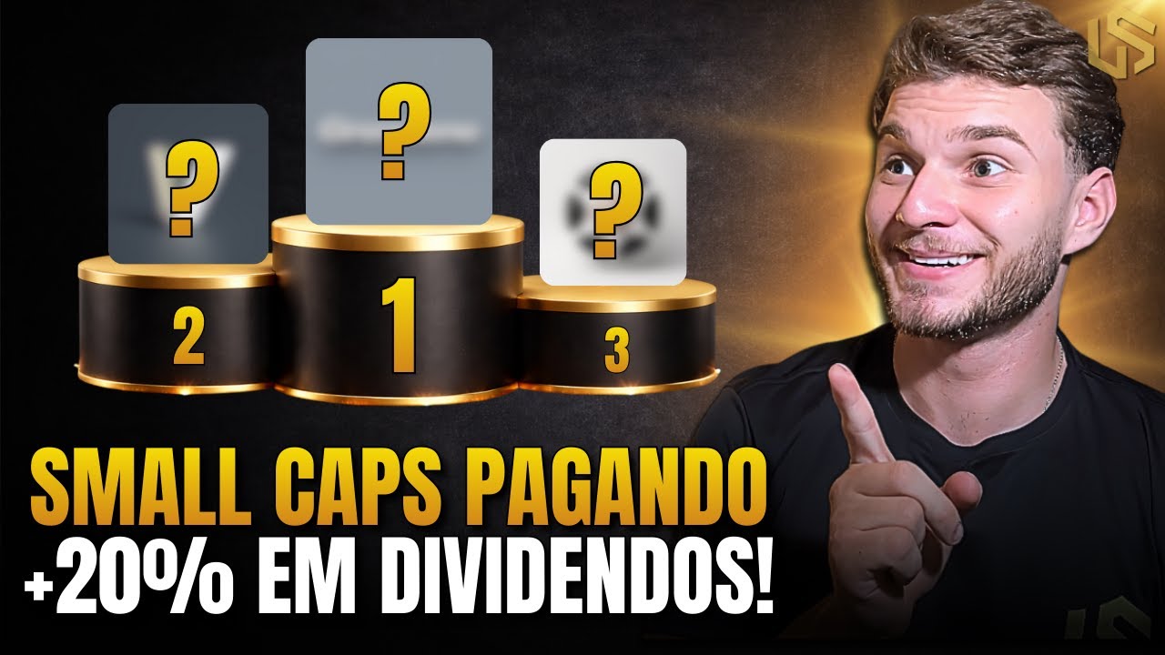 3 SMALL CAPS BARATAS PAGANDO MAIS DE 20% EM DIVIDENDOS