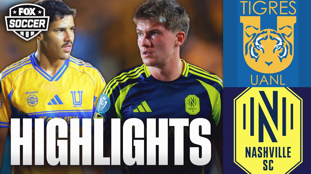 Tigres UANL vs Nashville SC CONCACAF Champions Cup Highlights ⚽️ FOX Soccer