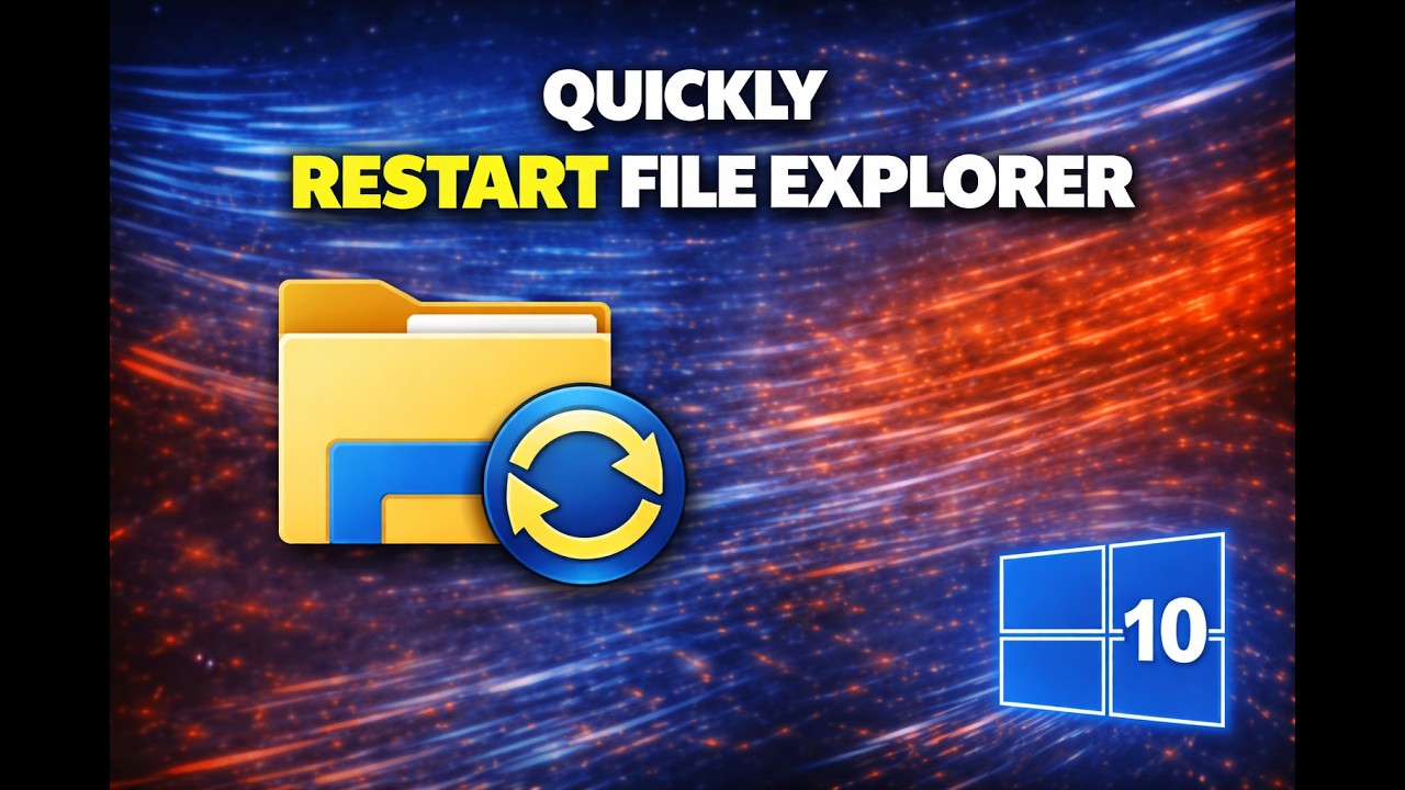 How to Quickly Restart File Explorer on Windows&nbsp;10 | GearUpWindows Tutorial