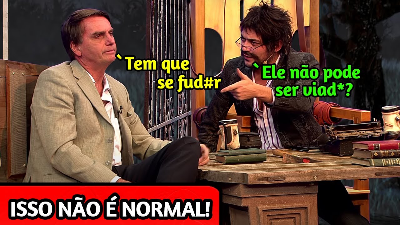 O DIA EM QUE O PODEROSO DEIXOU O BOLSONARO MUITO IRRITADO! | Talk Show Poderoso - Ep. 02