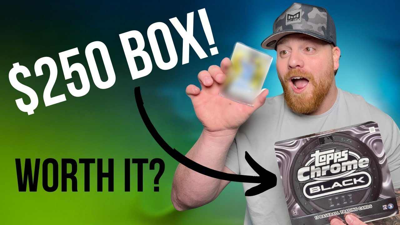 Is the 2025 Topps Chrome Black Worth The Money?