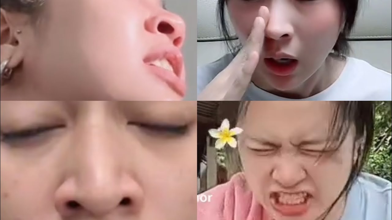 Beautiful girl sneeze compilation 🤧