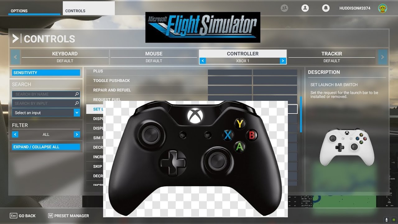 FS2020: Советы и рекомендации по настройке контроллера Xbox для Flight Simulator 2020!