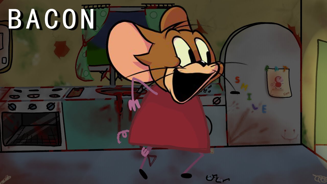 FNF Bacon Song But Jerry Vs Peppa.exe Sing It (FNF Jerry Sings Bacon)  - Friday Night Funkin