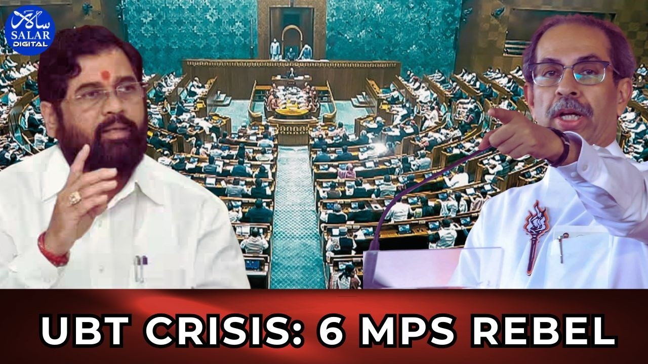 Six Shiv Sena (UBT) MPs Rebel, Seek Shift to Shinde Camp Amid Merger Fears