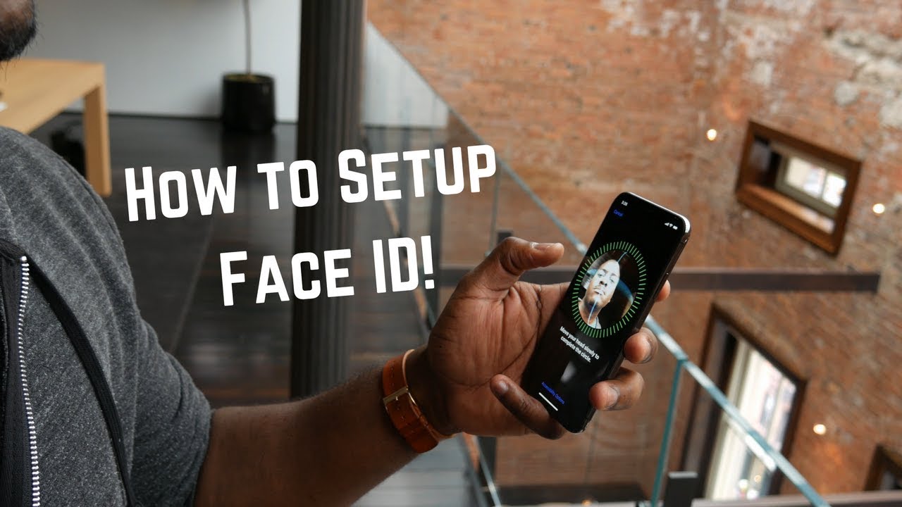 How to Setup FaceID on the iPhone X!