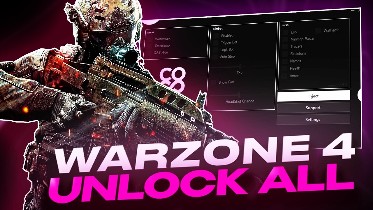 [NEW 2026] Warzone 4 Unlock All - Best Free Camo & Skin Hack - Undetected 2026