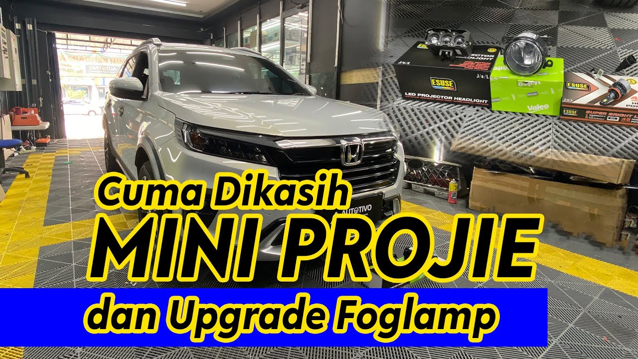 UPGRADE LAMPU ALL NEW BRV YANG KATANYA GA TERANG !