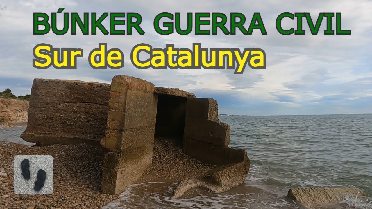 Vamos a un Búnker de la Guerra Civil en el Mar | Sur de Catalunya | Running