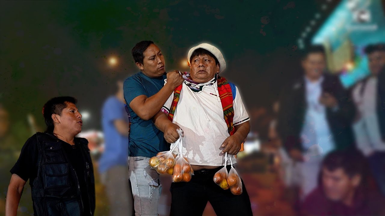 Serenazgo no deja vender mandarina a cholo Victor