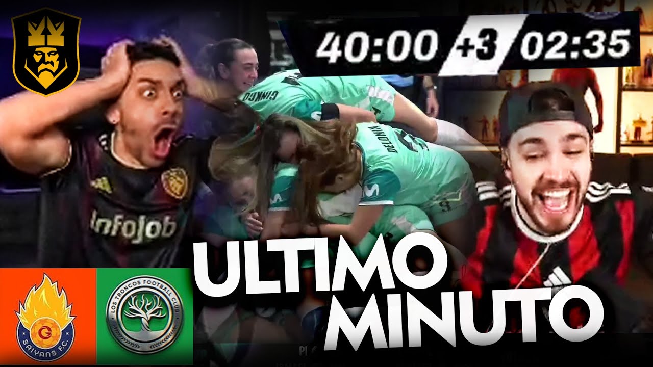 DJMARIO Y JUAN GUARNIZO reaccionan a la REMONTADA de TRONCOS FC vs SAYANS || Kings League Spain