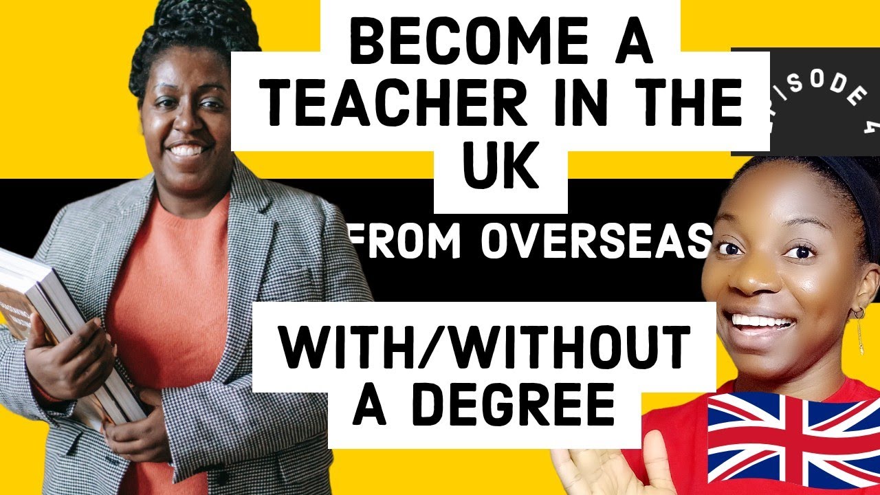 HOW TO BECOME A TEACHER IN THE UK WITH / WITHOUT A DEGREE FROM OVERSEAS | HIGH PAYING JOBS UK 2022
