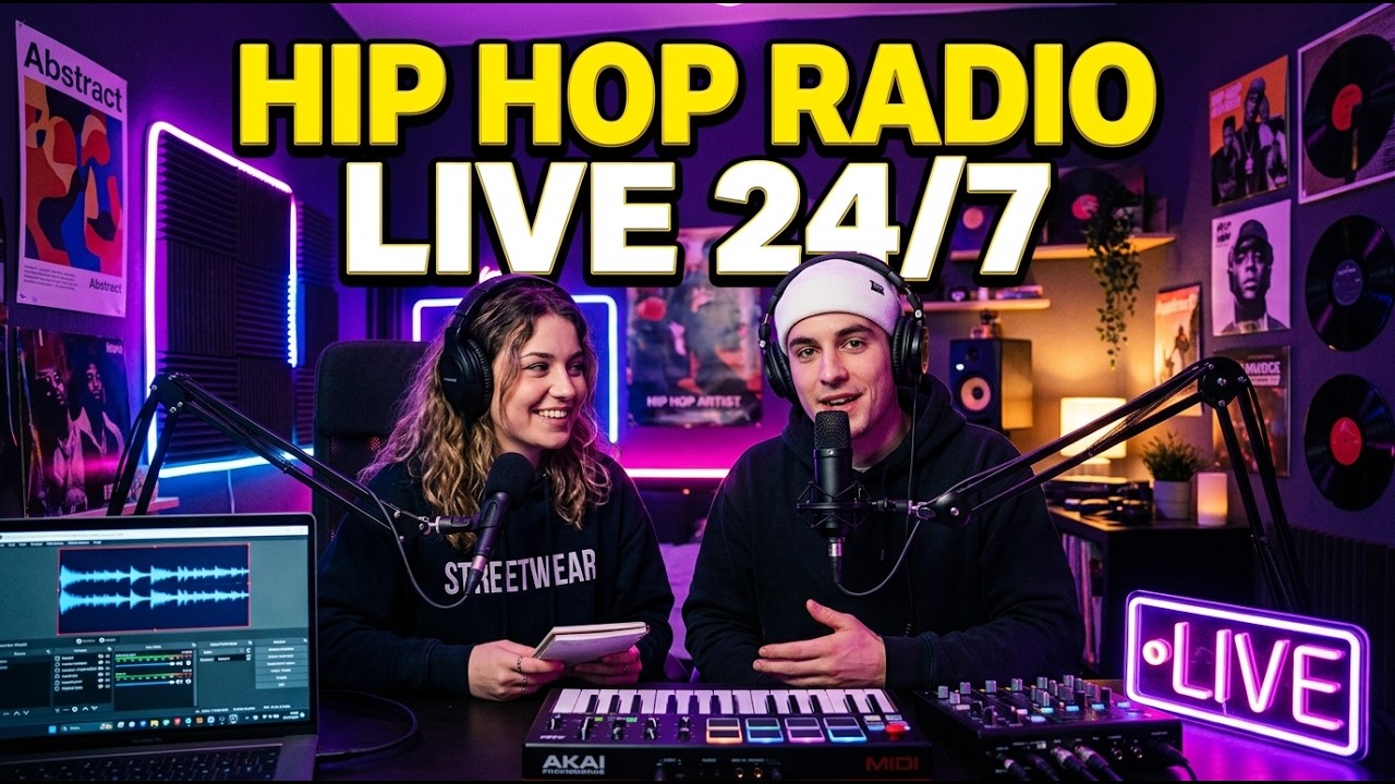🎧 LIVE Hip Hop Gamer Radio – Deutsch Rap & R&B Beats für lange Nächte
