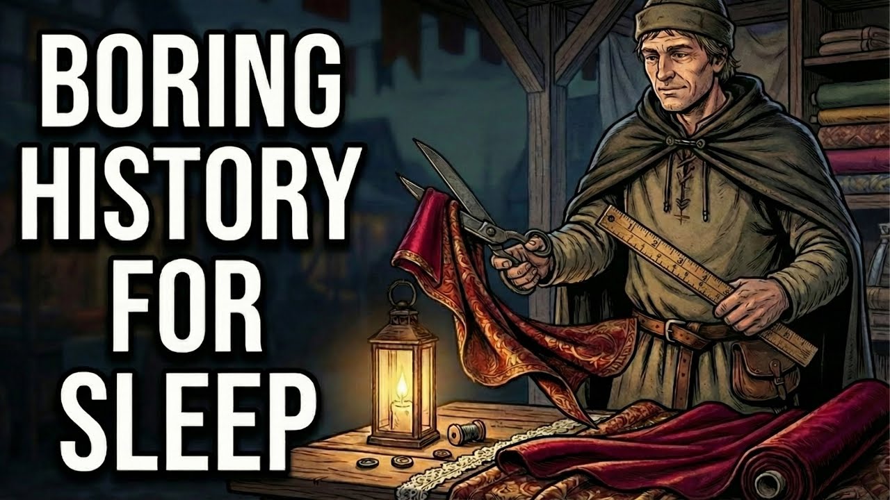 How a Medieval Merchant Spent a Normal Day | BORING HISTORY FOR SLEEP