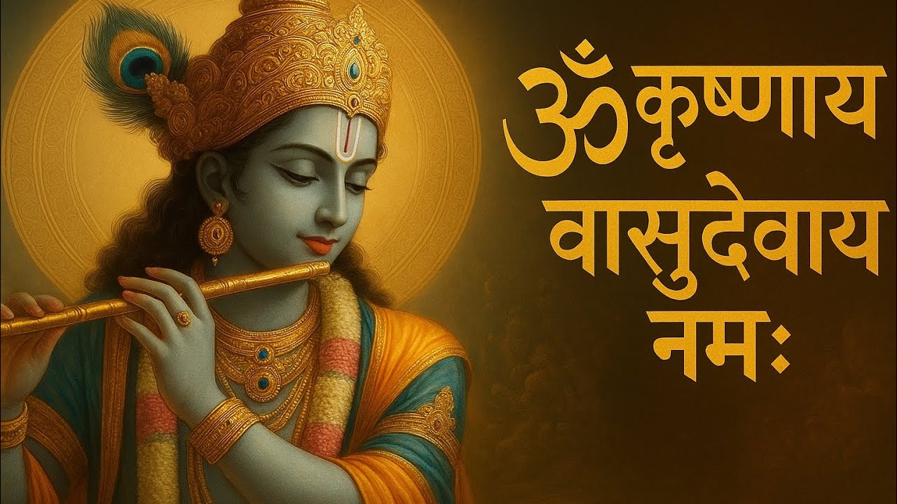 ✨ ॐ कृष्णाय वासुदेवाय नमः | Krishna Meditation Music | Peaceful Bhakti Songs ✨