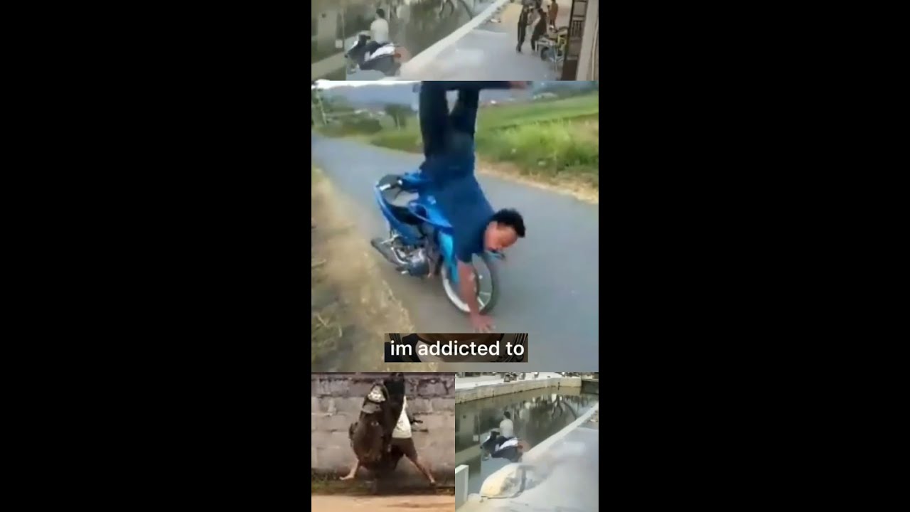 Video Lucu Belajar Naik Motor Ngakak