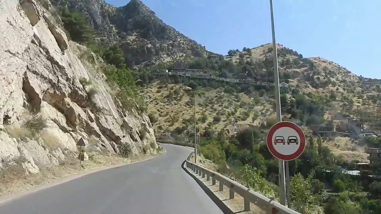 طريق سولاف كلي شيرانه دهوك