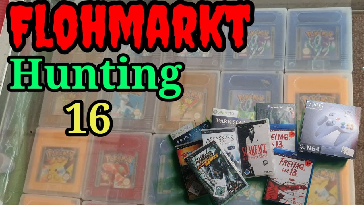 Flohmarkt Hunting 16 - Playstation, Xbox,Nintendospiele, Filme und jede menge Schrott 😻
