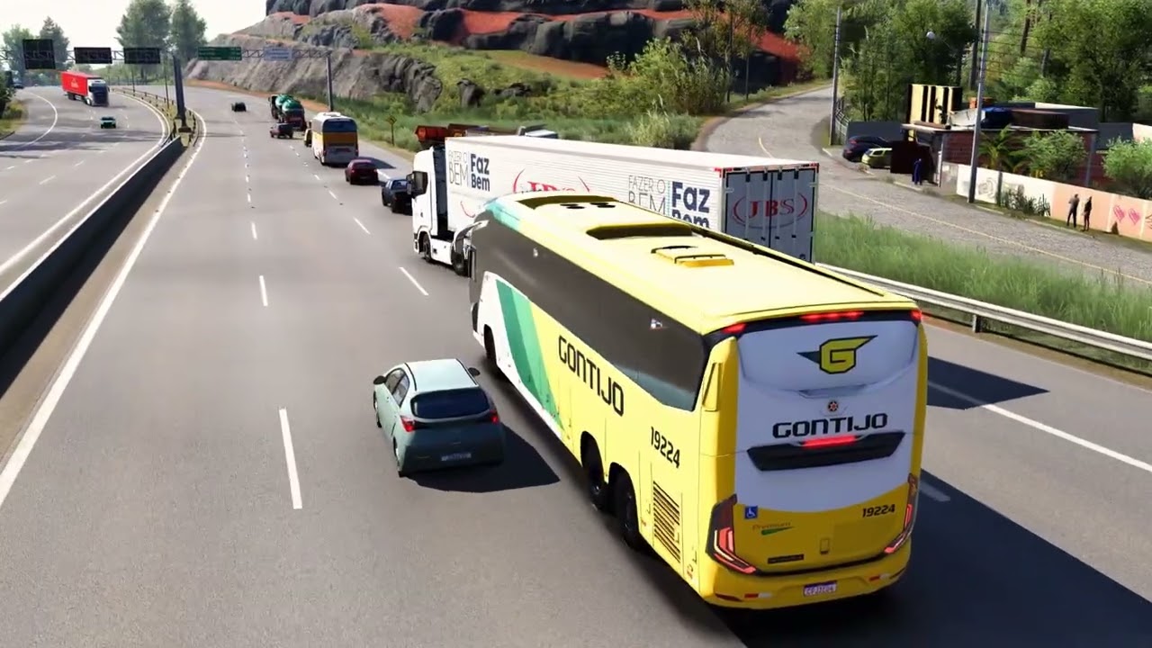 Marcopolo G8 1200 6X2 Mercedes-Benz - ETS 2