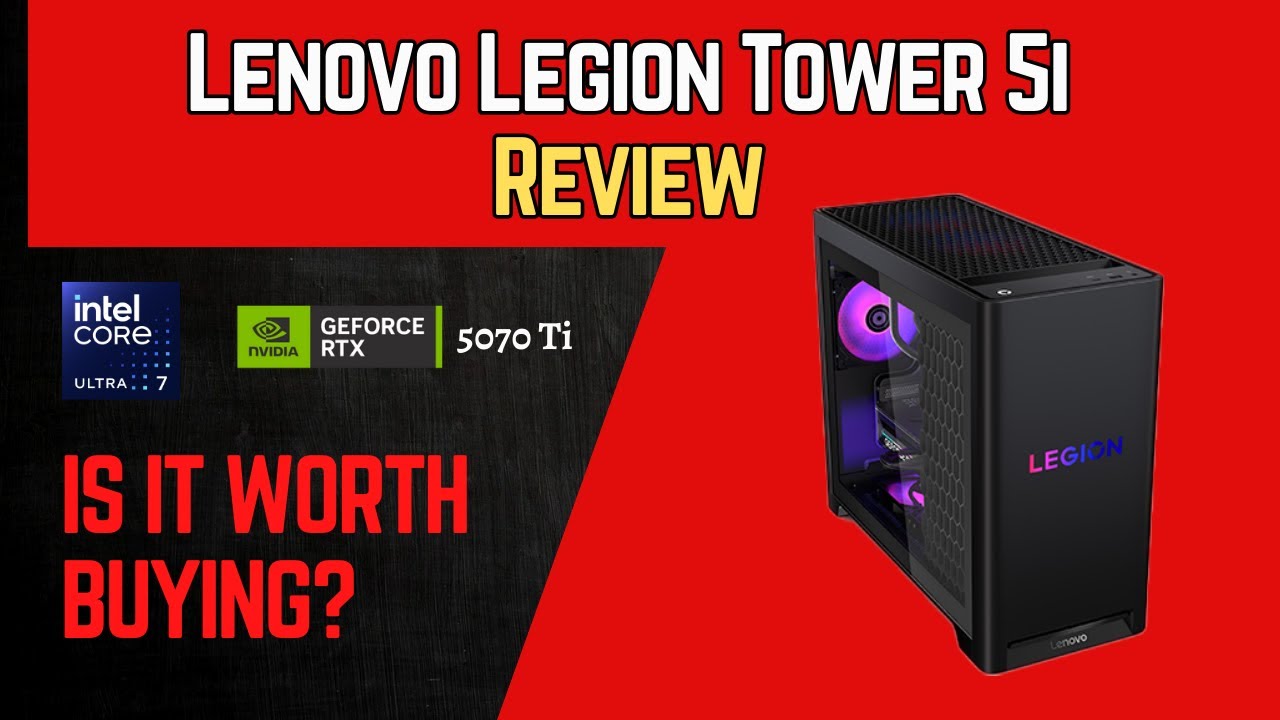 Lenovo Legion Tower 5i  AI Powered Review [ Ultra 7 + RTX  5070 Ti ]