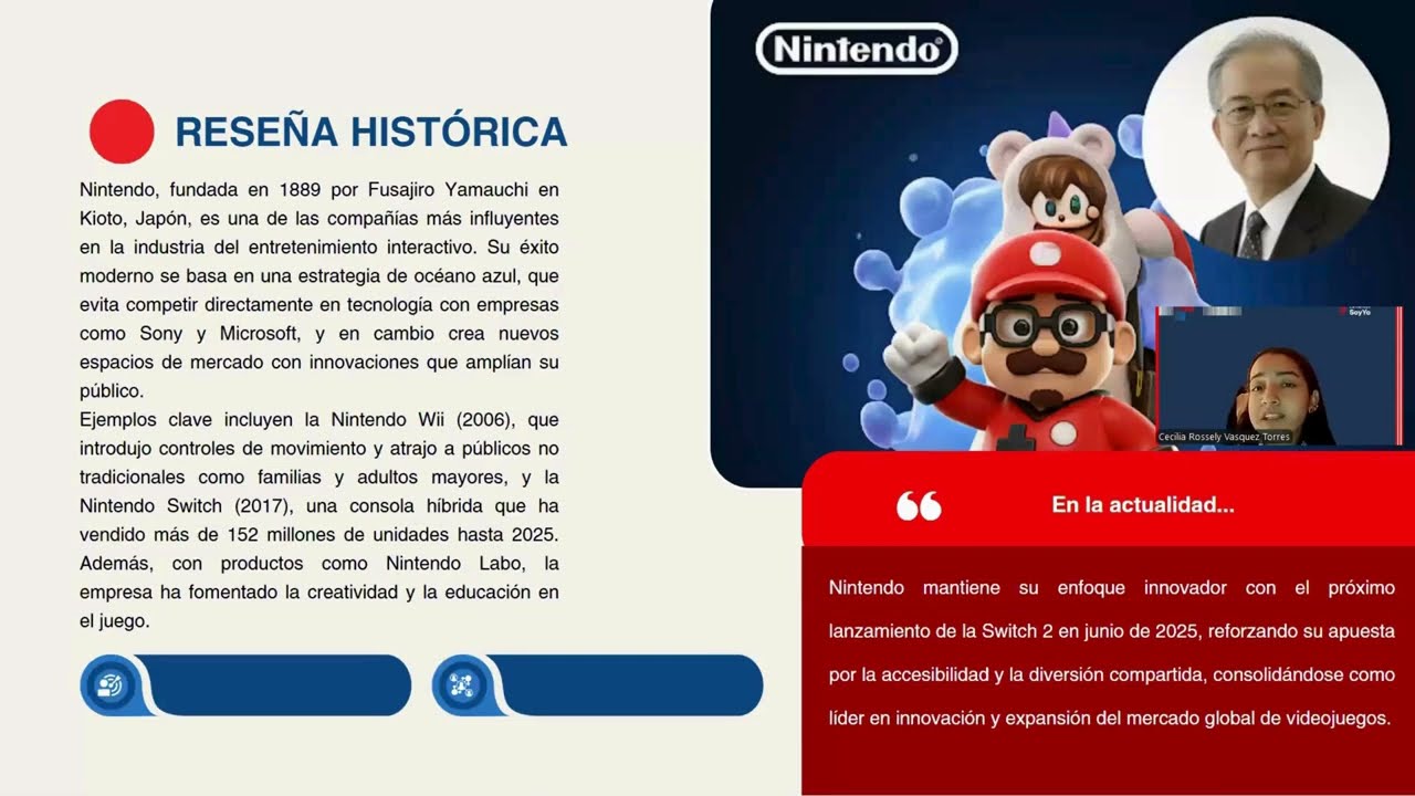 EXPOSICI&Oacute;N CASO NINTENDO - GRUPO 3