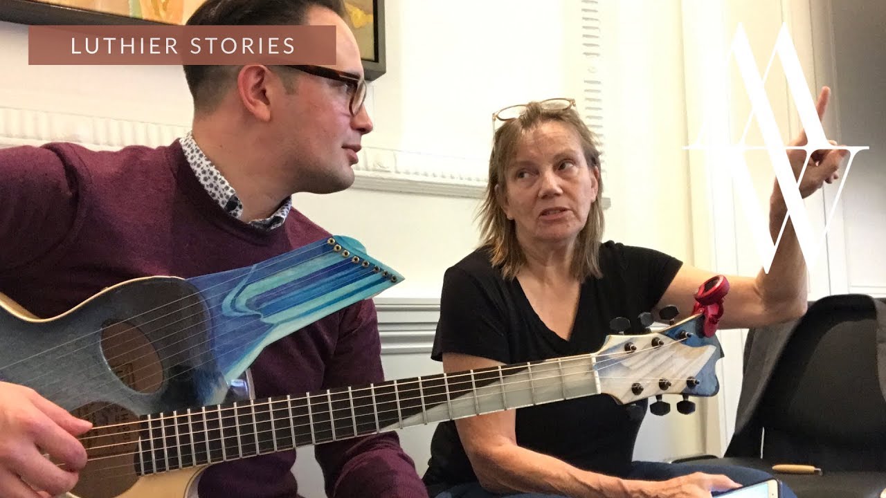 Linda Manzer's Iceberg Harp Guitar Inspired by Lawren Harris - Michael Watts - Luthier Stories