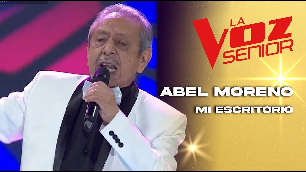 Abel Moreno | Mi escritorio | Audiciones a ciegas | Temporada 2022 | La Voz Senior