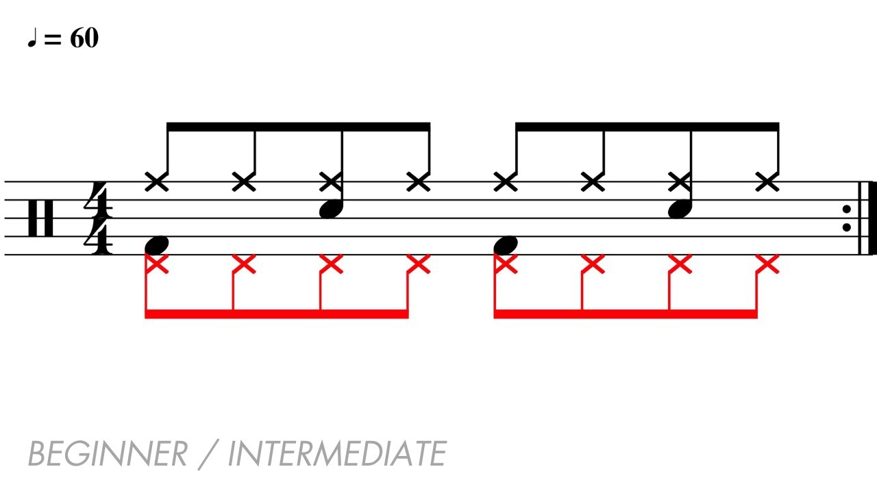 Left-foot hi hat control exercises 🥁🎵