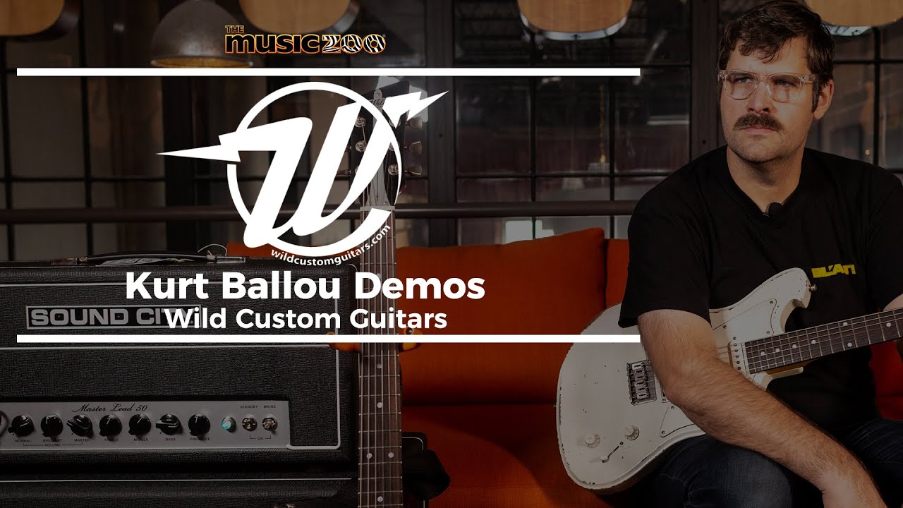 Kurt Ballou Demos Wild Custom Guitars at The Music Zoo!