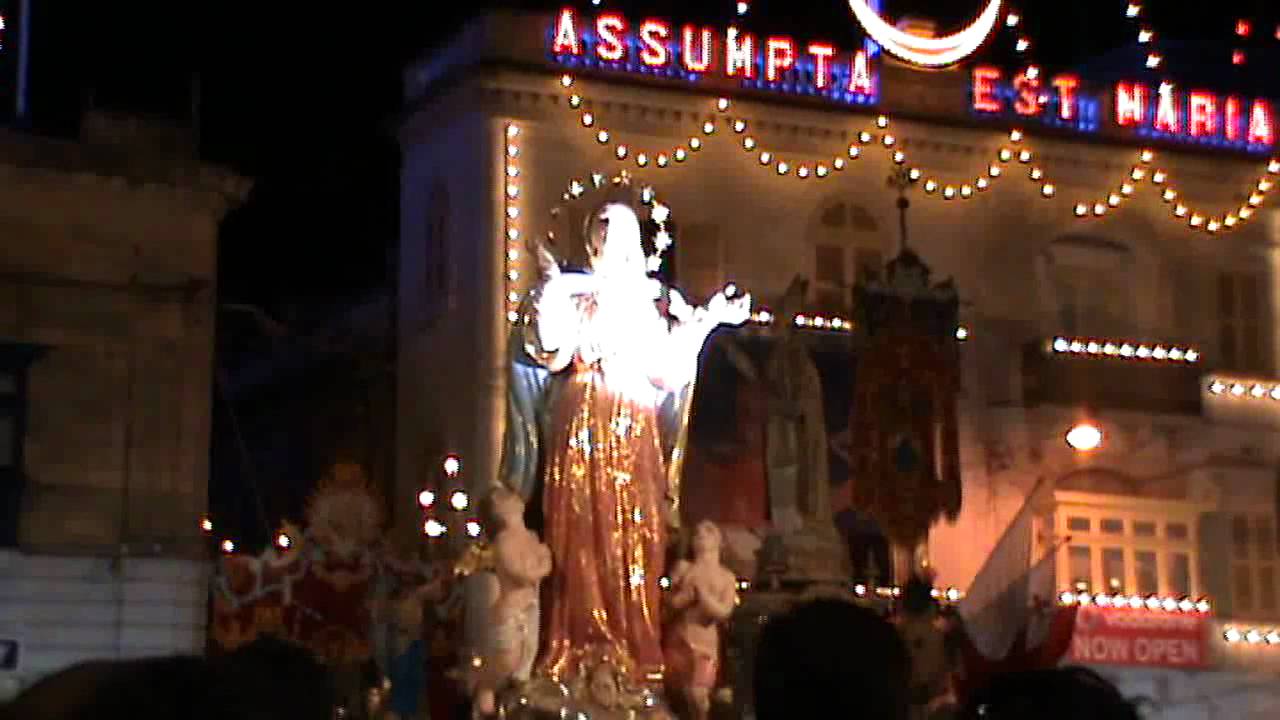 MALTA-Mosta: Feast of The Assumption of Mary 2011