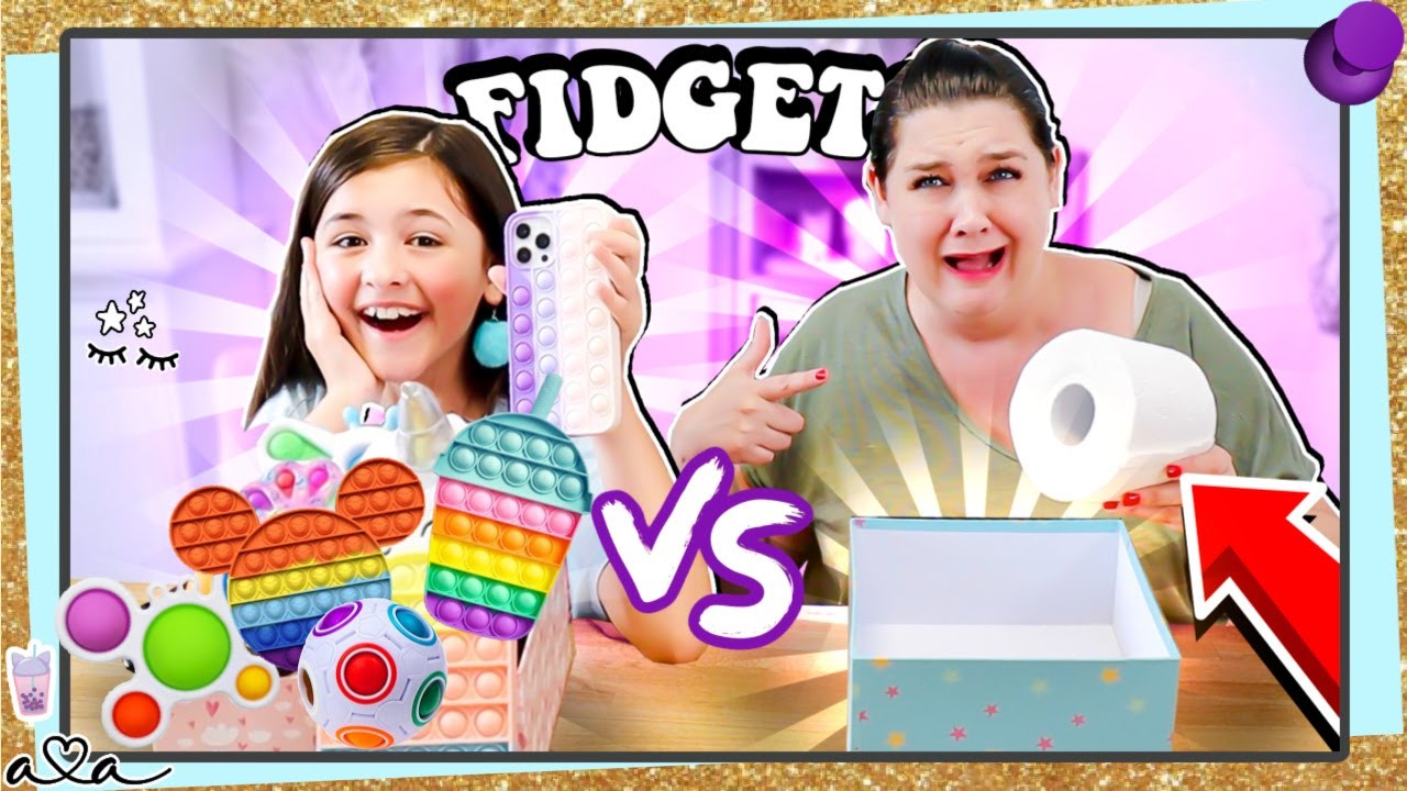 FIDGET SWITCH UP CHALLENGE ↔️ Ava vs Jade 💜 Alles Ava