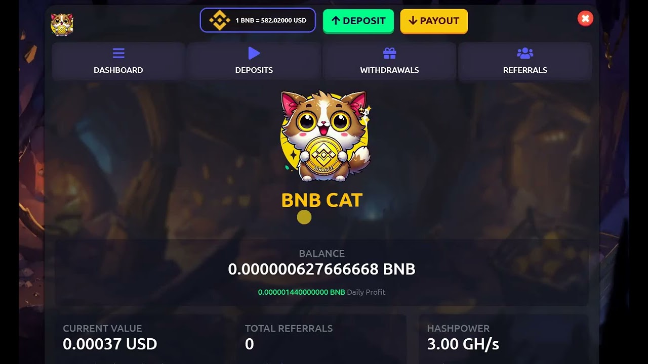 earn FREE money with free BNB BEP20 mining website no investing