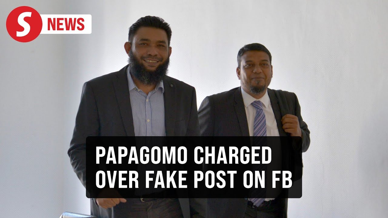 Papagomo pleads not guilty to posting false Facebook content