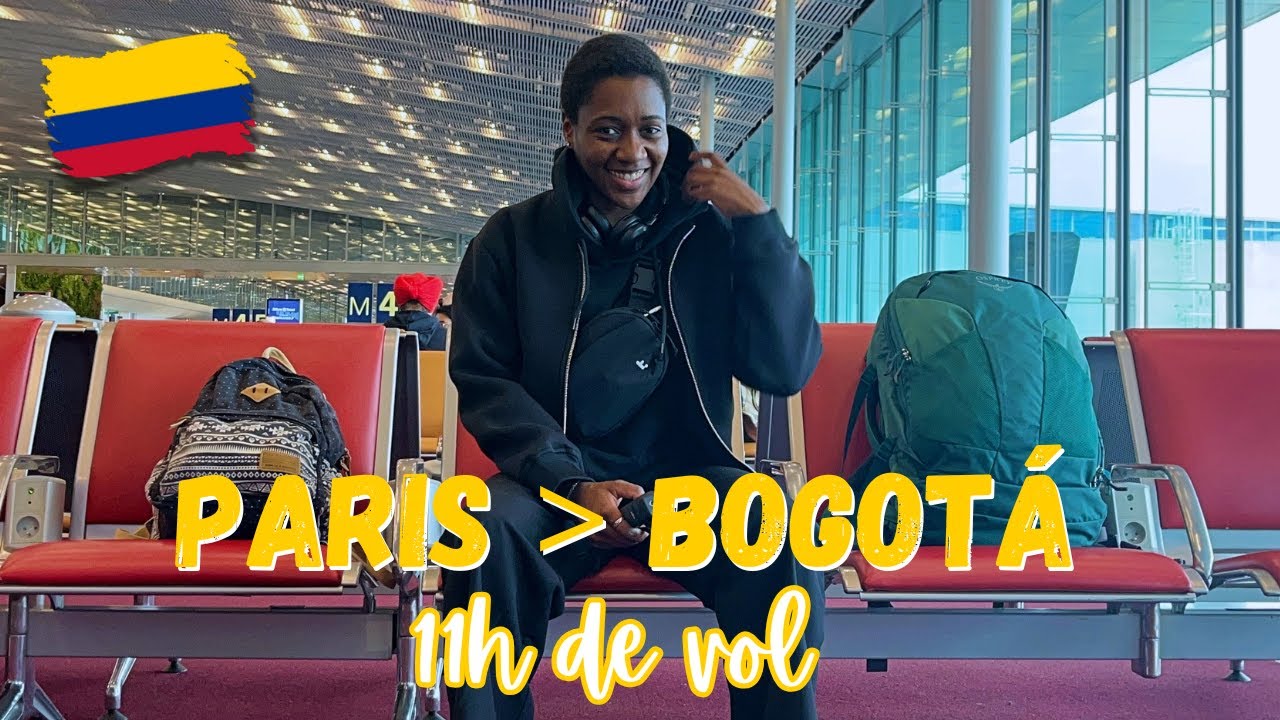 Voyage rêvé en Colombie : 11h de vol vers Bogotá - Voyager seule EP.2⎜COLOMBIE