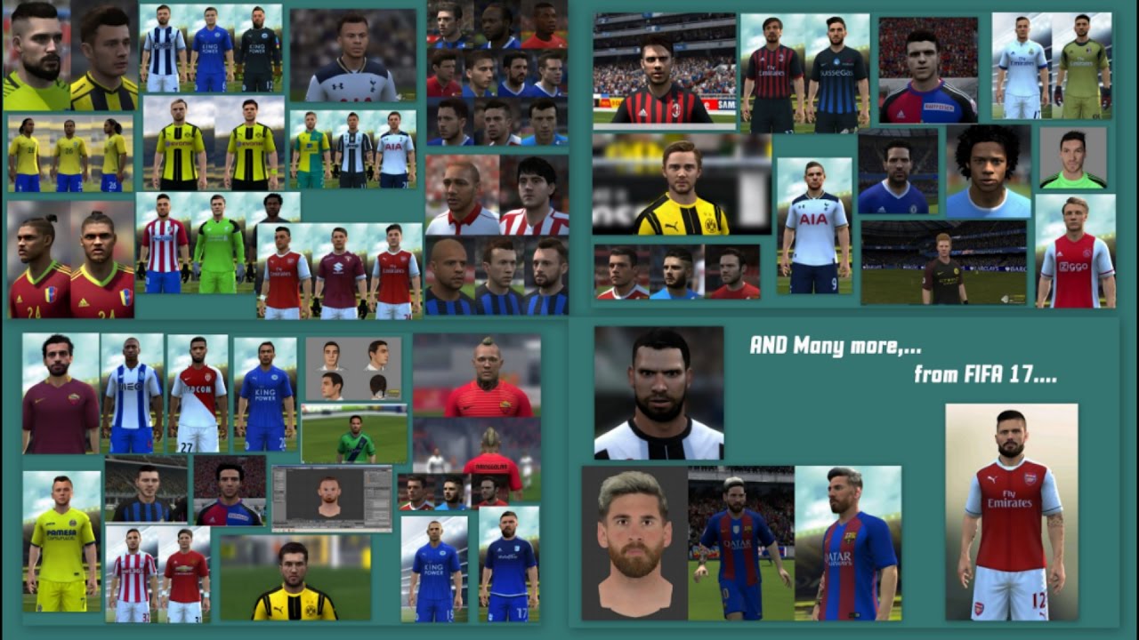 FIFA 14 ALL 2016/17 NEW FACES UPDATE + DOWNLOAD [15.01.2017](ARSENAL ERROR FIXED)