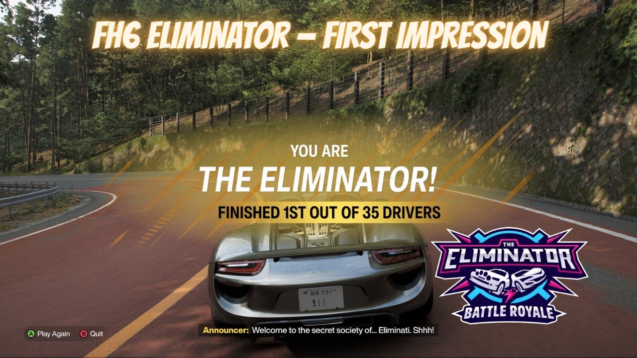 FH6 Eliminator Win | Full Match | Xbox Series X Gameplay.