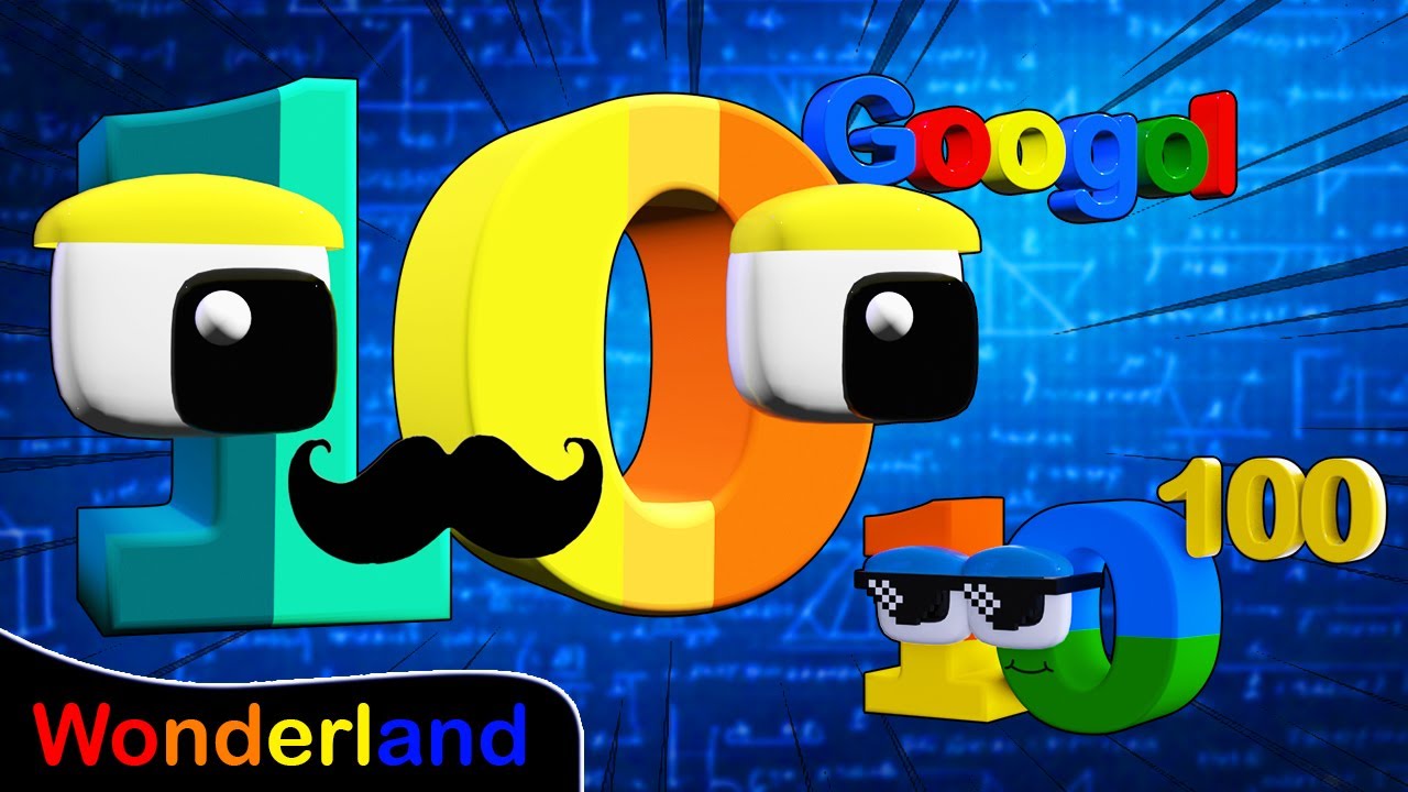 Wonderland Giants: GOOGOLPLEX to GOOGOLSEPTIPLEX
