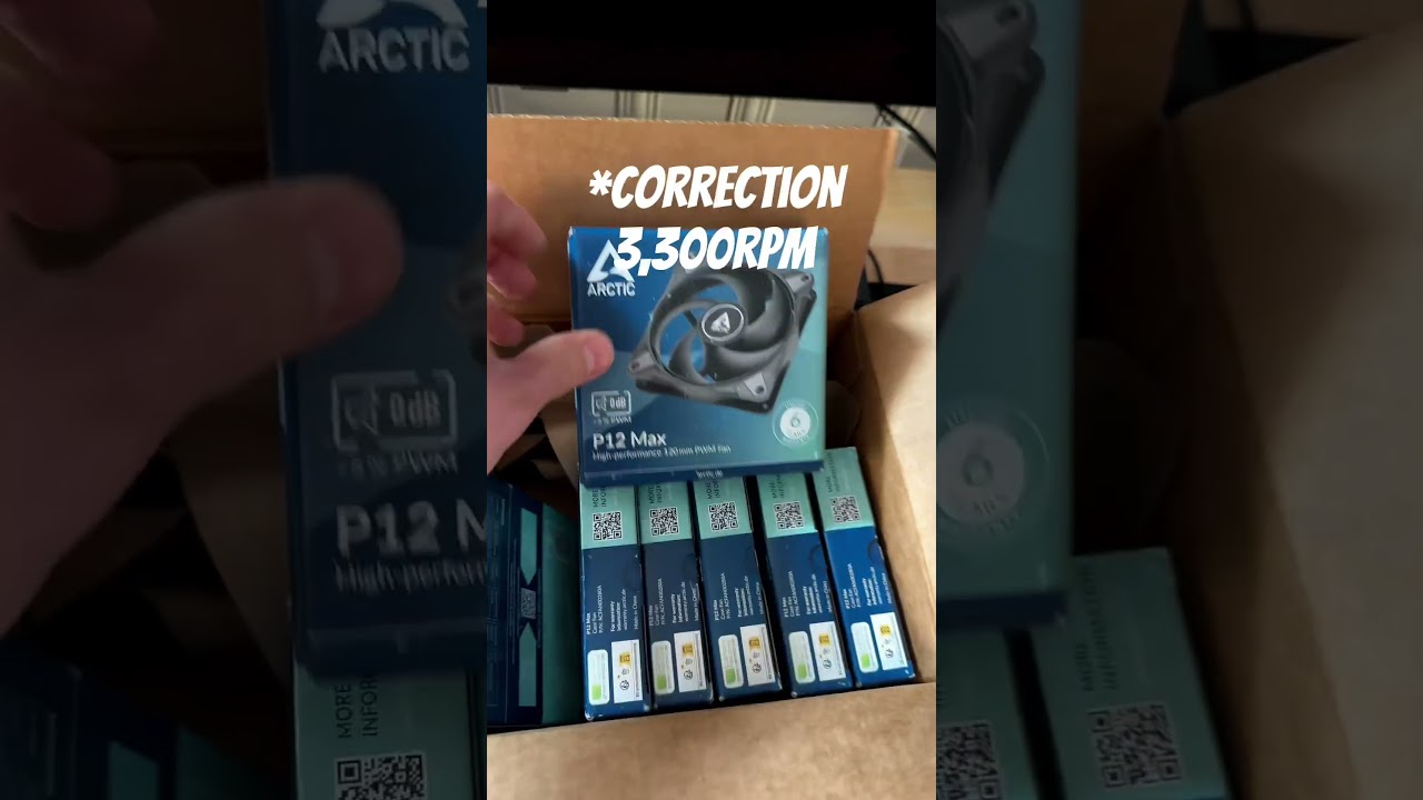 Вентиляторы Arctic P12 Max