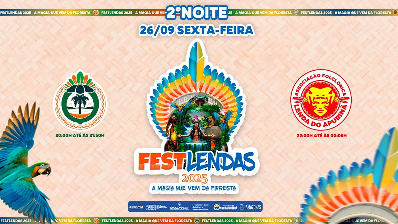 2ª NOITE - FEST LENDAS 2025