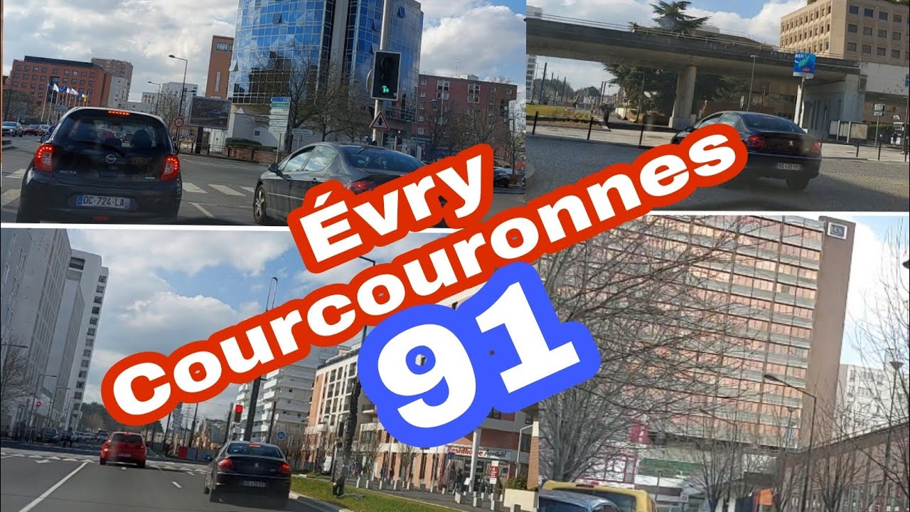 Une visite à Évry-Courcouronnes 91