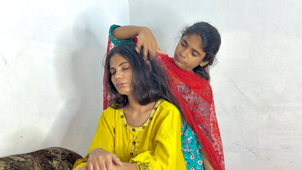 ASMR Indian Head Massage 💆 For Saleep 