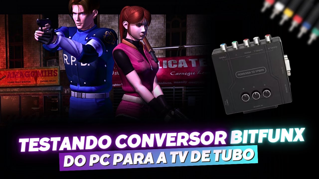 Bitfunx: Como Ligar o PC na TV de Tubo (Testando na Prática)