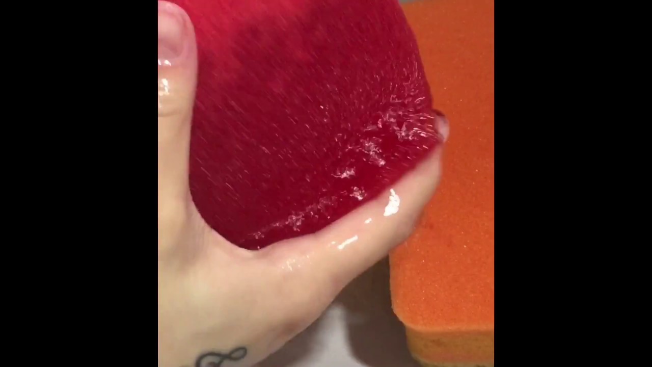 ASMR SPONGES | Water sounds with bleached sponges | Watery, sponge sounds