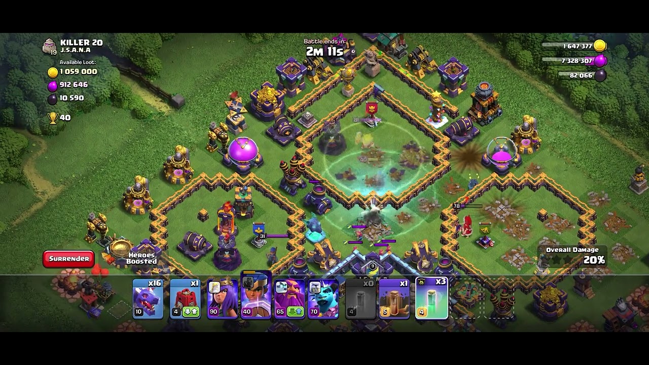 Royal champion charge easy three stars  #coc #youtubeshorts #clashofclans #creator #subscribe 